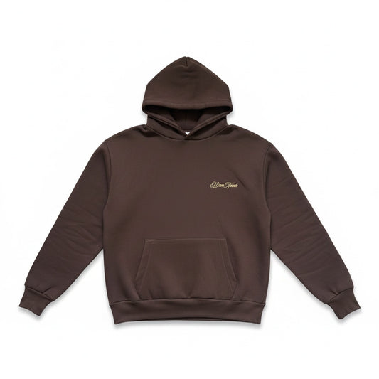 SIGNATURE HEAVYWEIGHT HOODIE - ESPRESSO