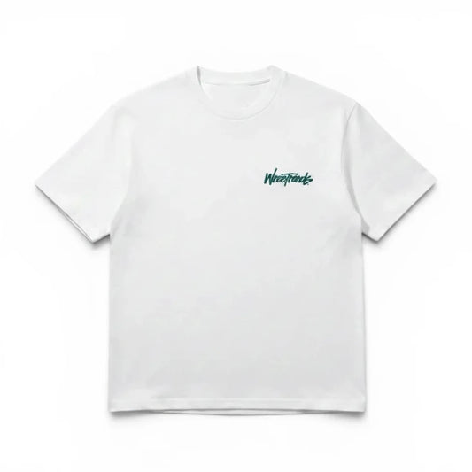OVERSIZED GRAFFITI T - DARK TEAL
