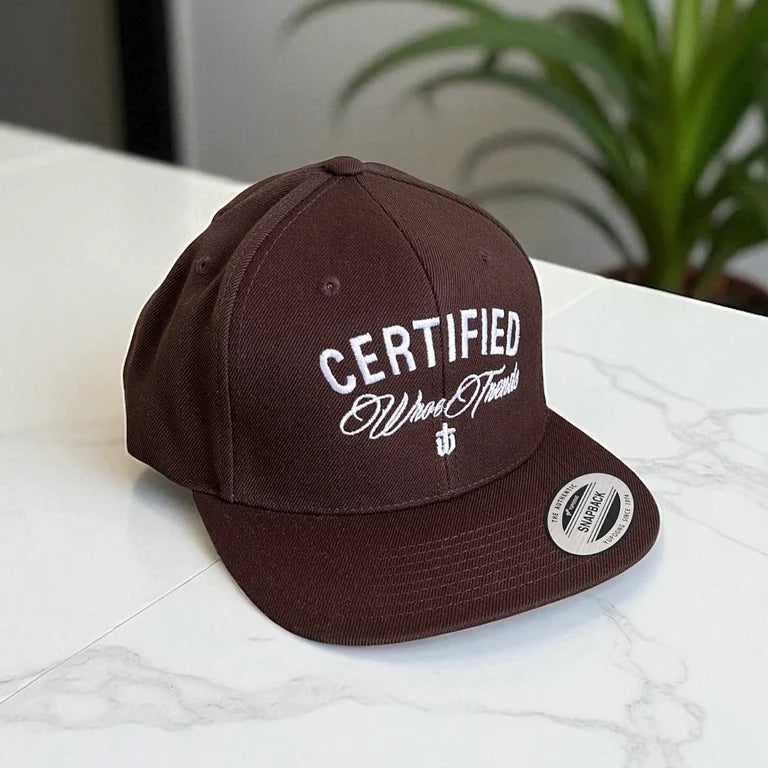 CERTIFIED CAP - BROWN