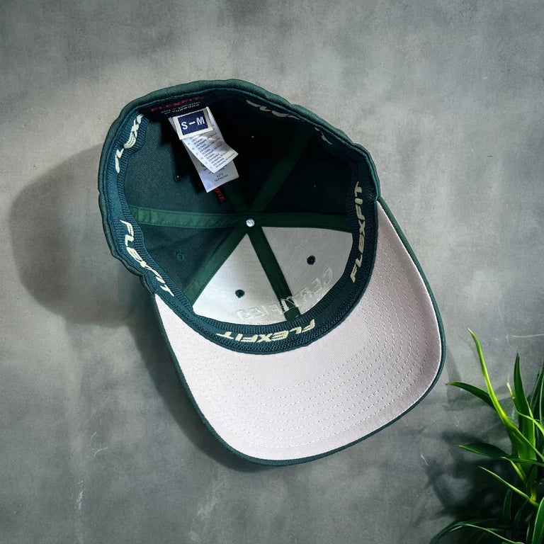 FLEXFIT FITTED CERTIFIED CAP - SPRUCE GREEN