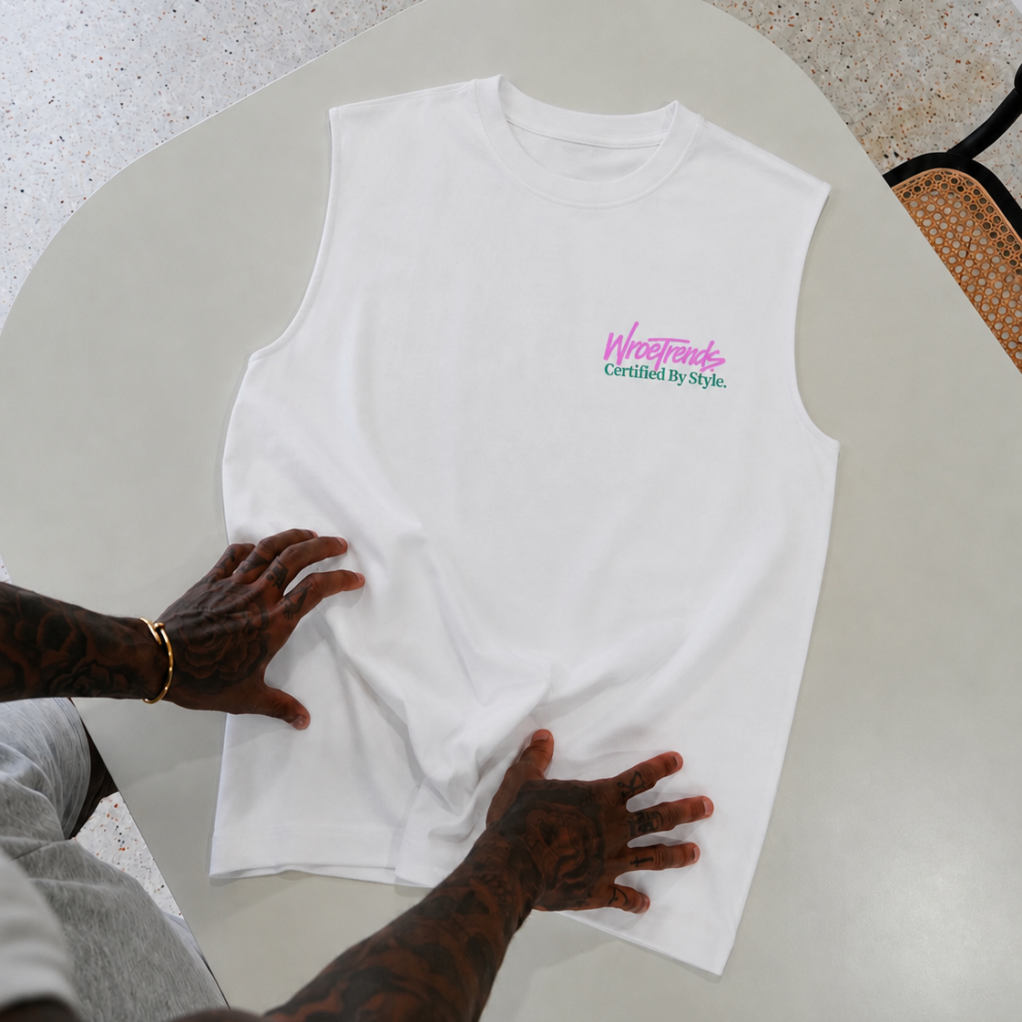 Pink and Teal Certified by Style Tank by WroeTrends, alternate view