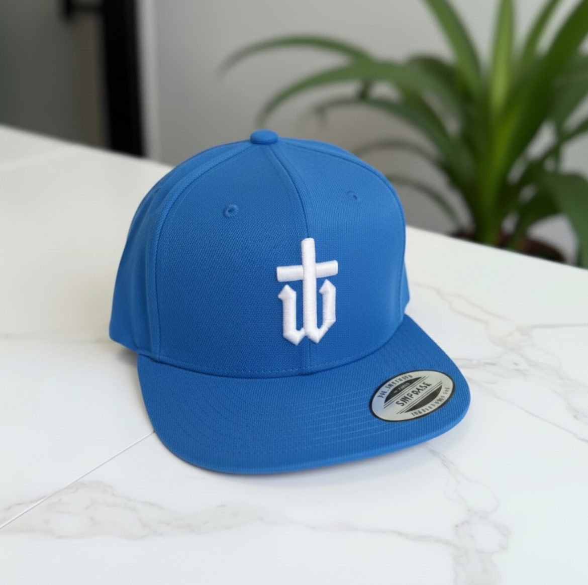 THE ORIGINS FLAT PEAK - ROYAL BLUE