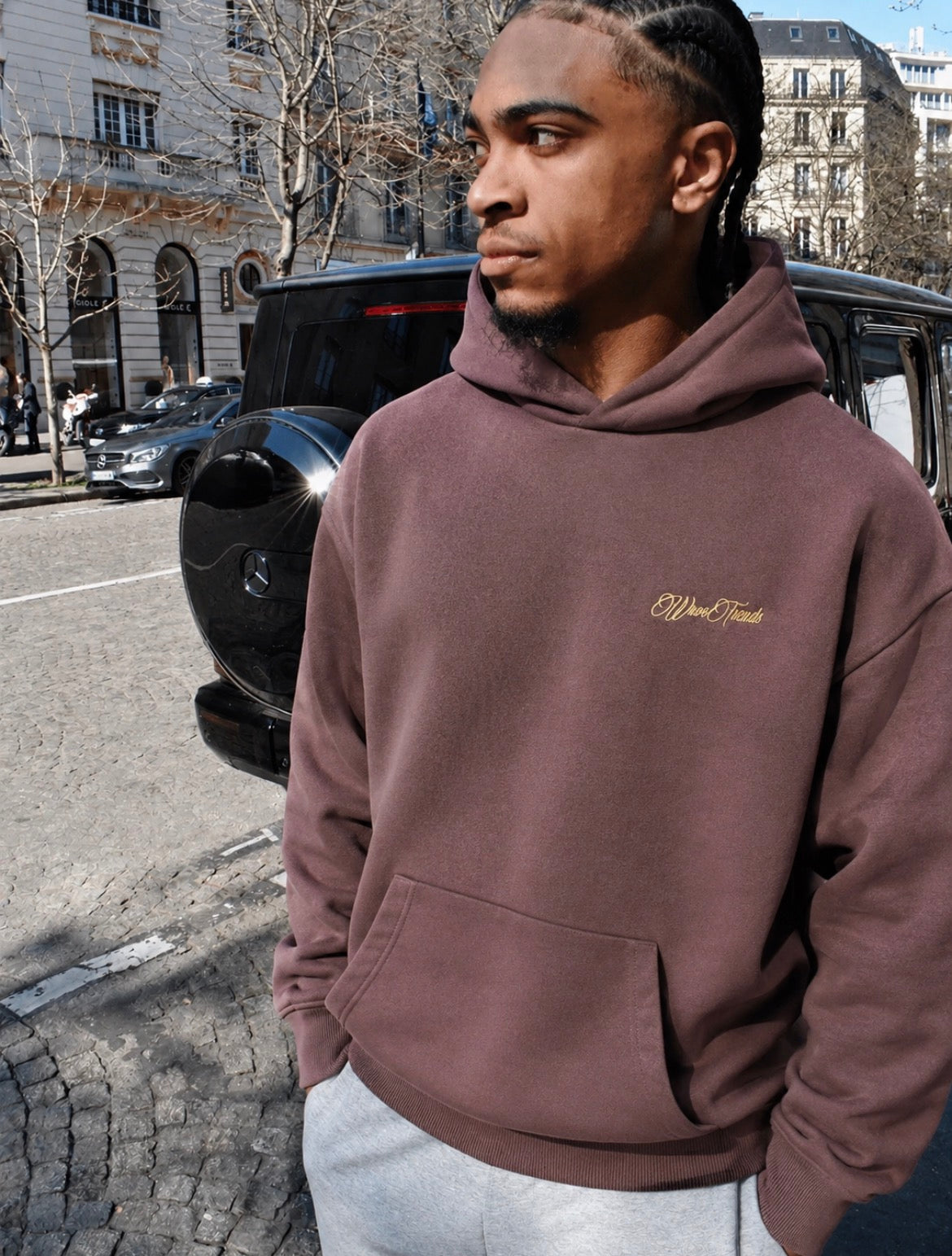 SIGNATURE HEAVYWEIGHT HOODIE - ESPRESSO