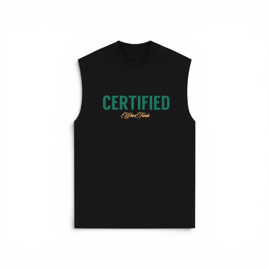 CERTIFIED TANK - BLACK