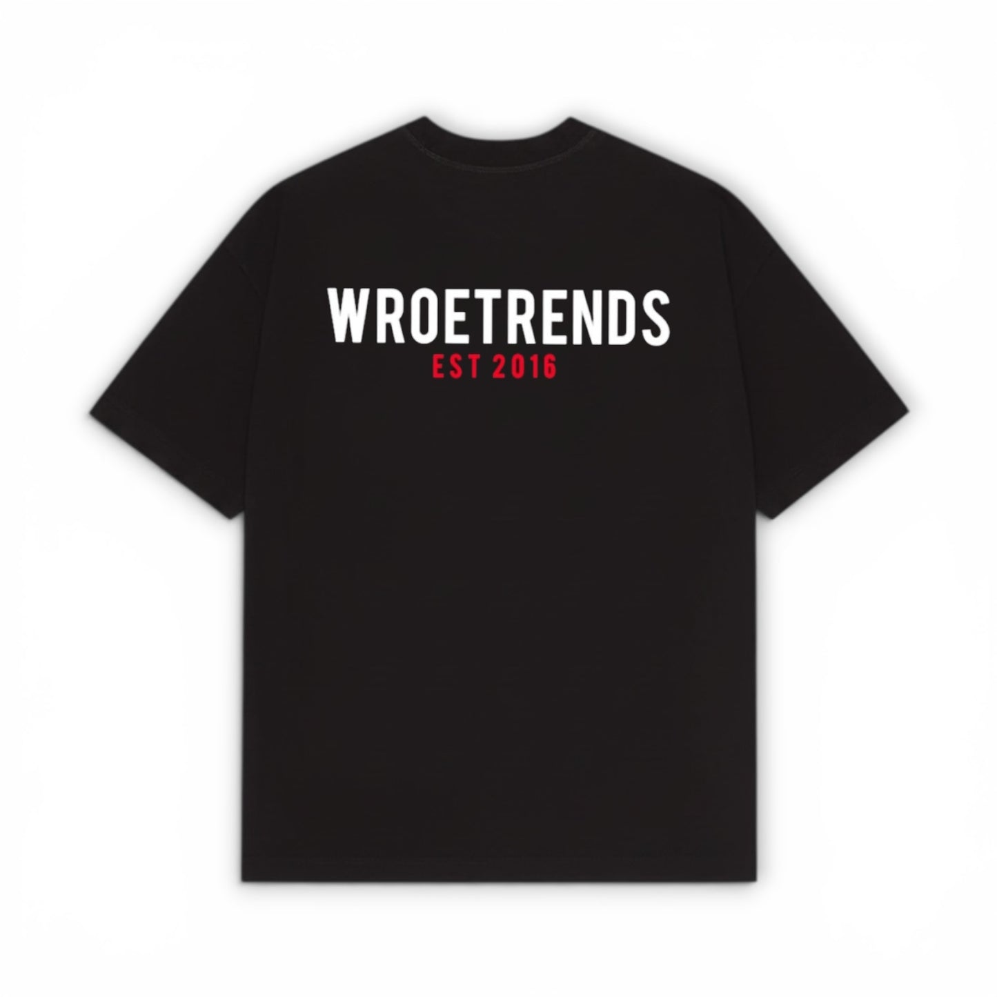 OVERSIZED ESTABLISHED TEE - BLACK