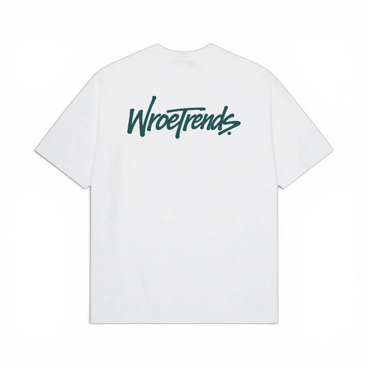 OVERSIZED GRAFFITI TEE - TEAL