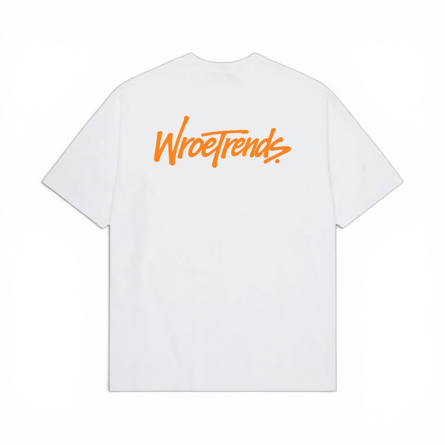 OVERSIZED GRAFFITI TEE - ORANGE