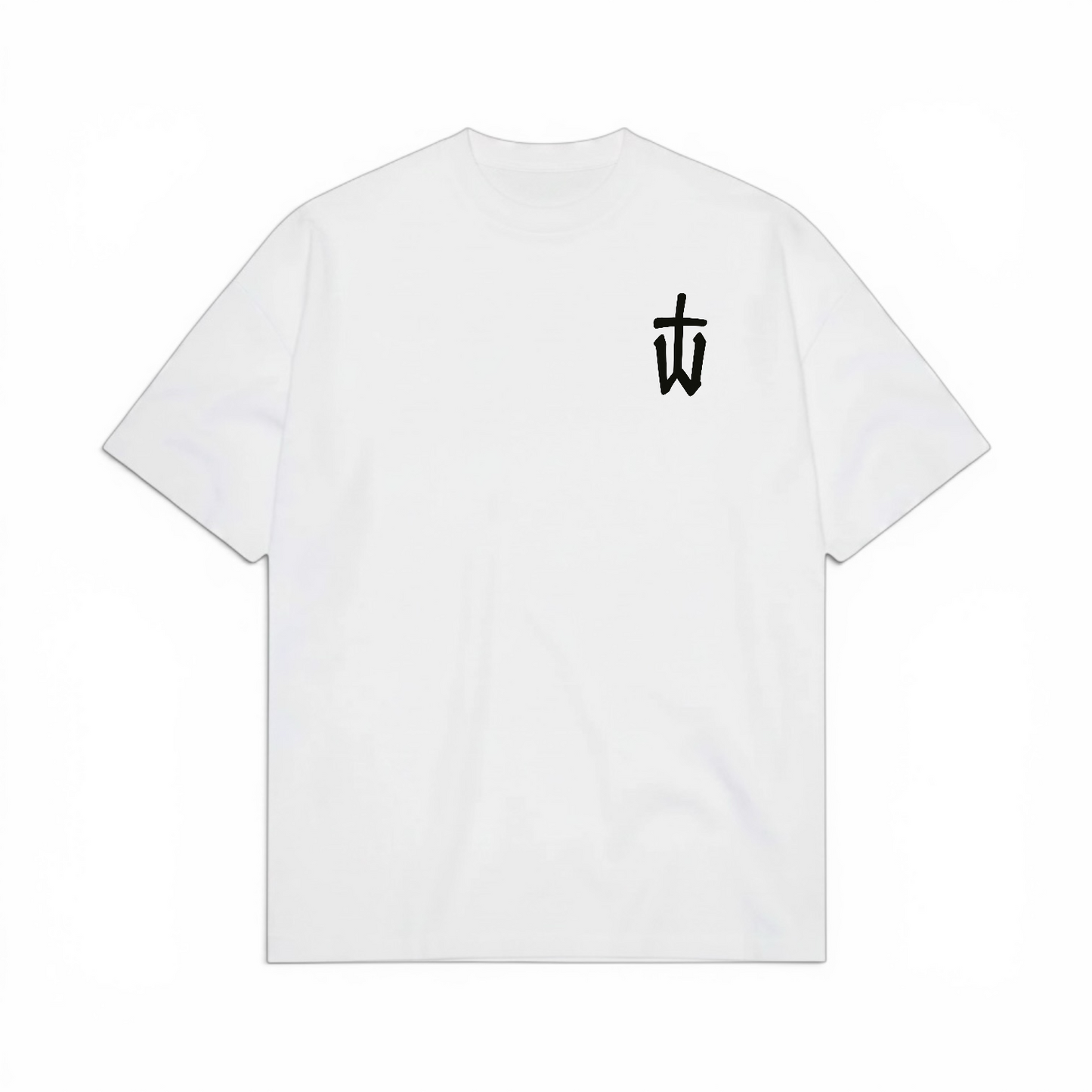 OVERSIZED ORIGIN TEE - WHITE