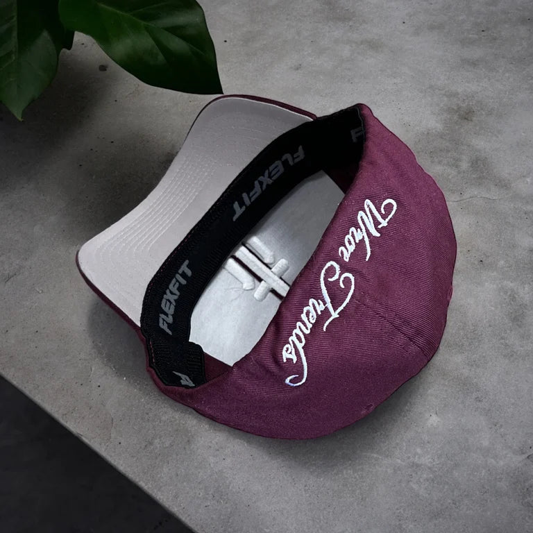 FLEXFIT FITTED CLASSIC CAP - MAROON