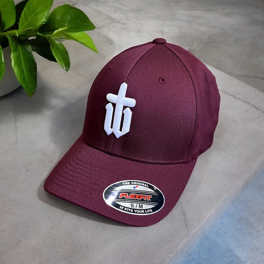 THE ORIGINS FLEXFIT FITTED CAP - MAROON