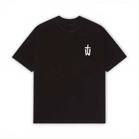 OVERSIZED ORIGIN TEE - BLACK