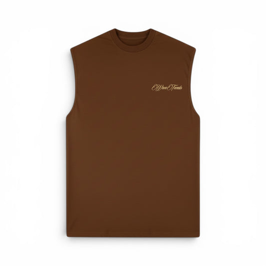 SIGNATURE TANK - BROWN