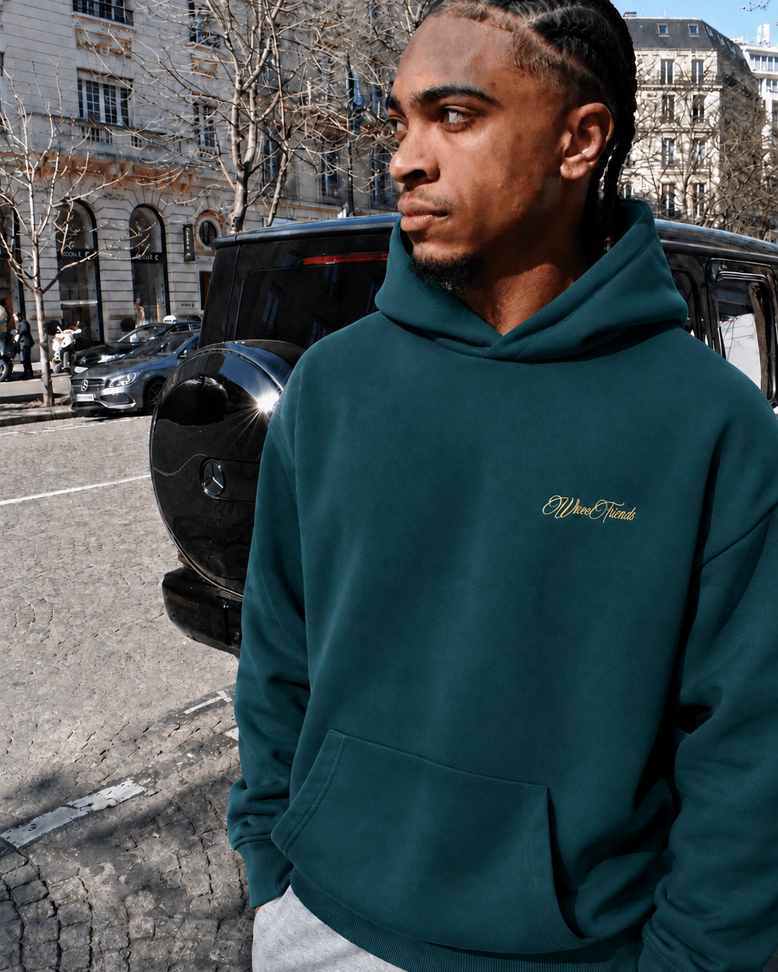 SIGNATURE HEAVYWEIGHT HOODIE - TEAL