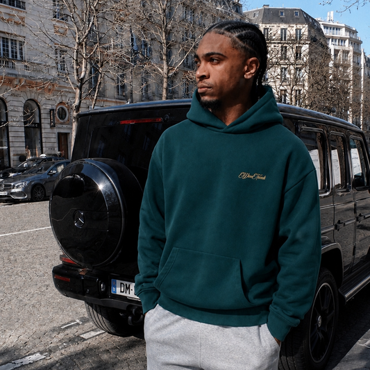 SIGNATURE HEAVYWEIGHT HOODIE - TEAL