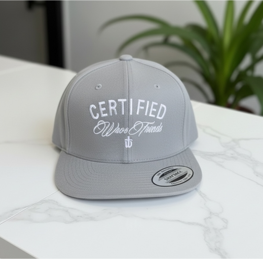 CERTIFIED FLAT PEAK - LIGHT GREY