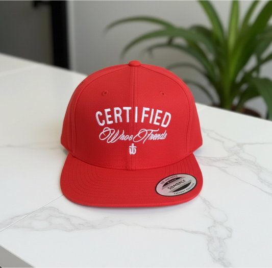 CERTIFIED FLAT PEAK - RED