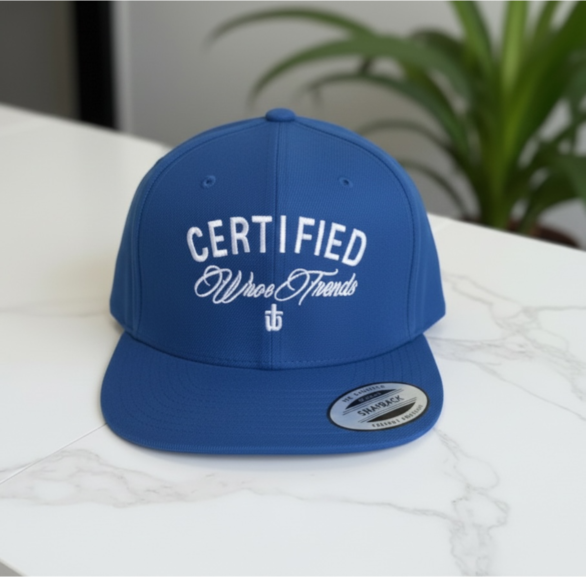 CERTIFIED FLAT PEAK - ROYAL BLUE
