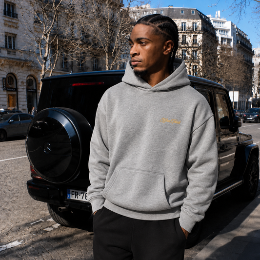 WroeTrends Signature heavyweight hoodie in grey